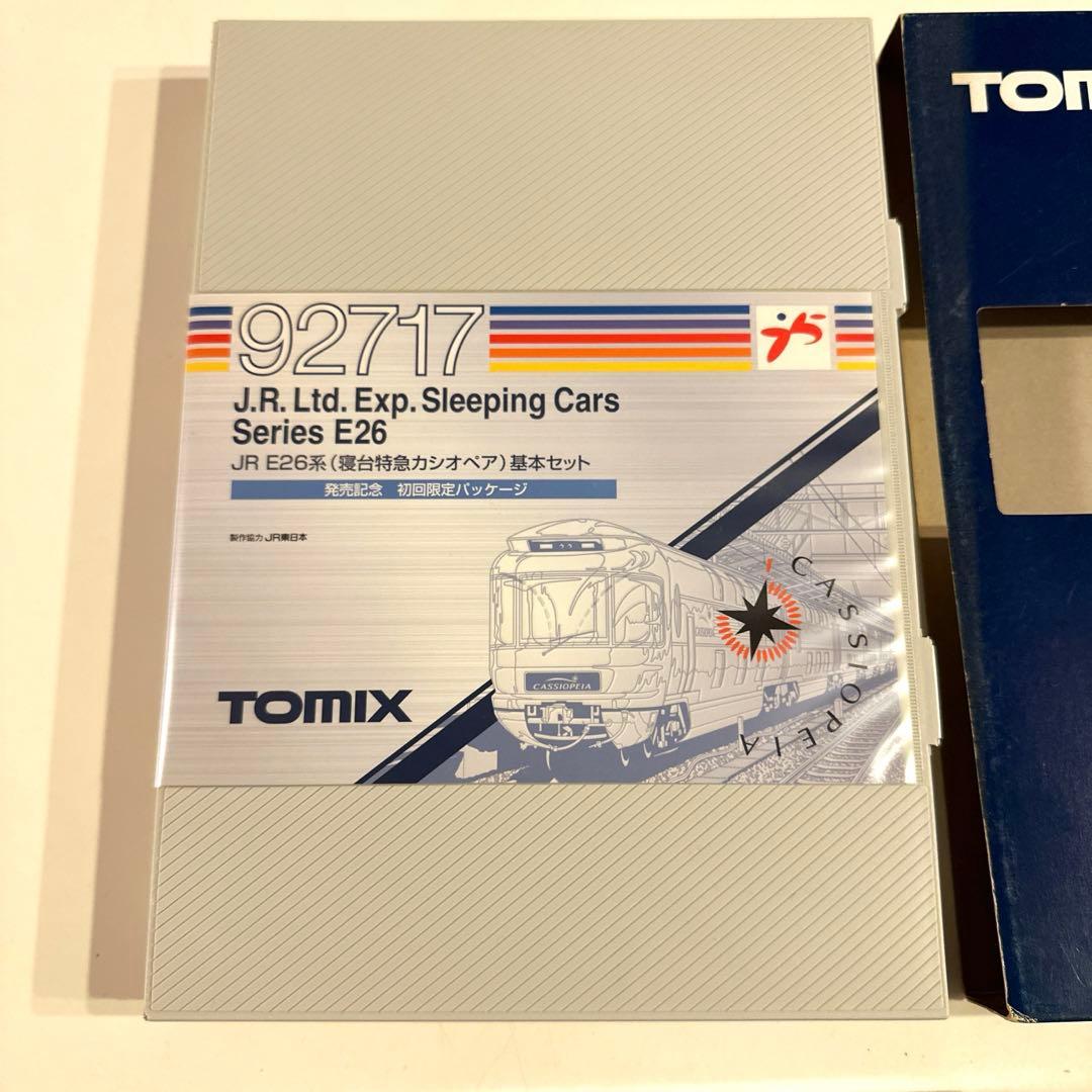 TOMIX Ｎゲージ 寝台特急カシオペア基本セットとJR EF81形電気機関車
