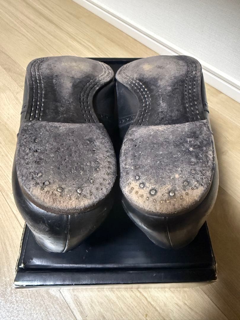 F05 ナンバーナイン ウイングチップ 黒 9