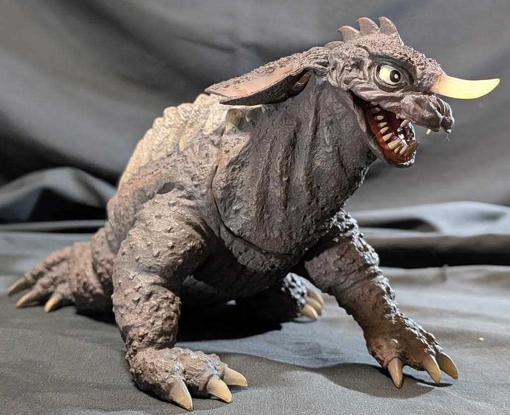 バラゴン「フランケンシュタイン対地底怪獣」登場怪獣（エクスプラス）ソフビ