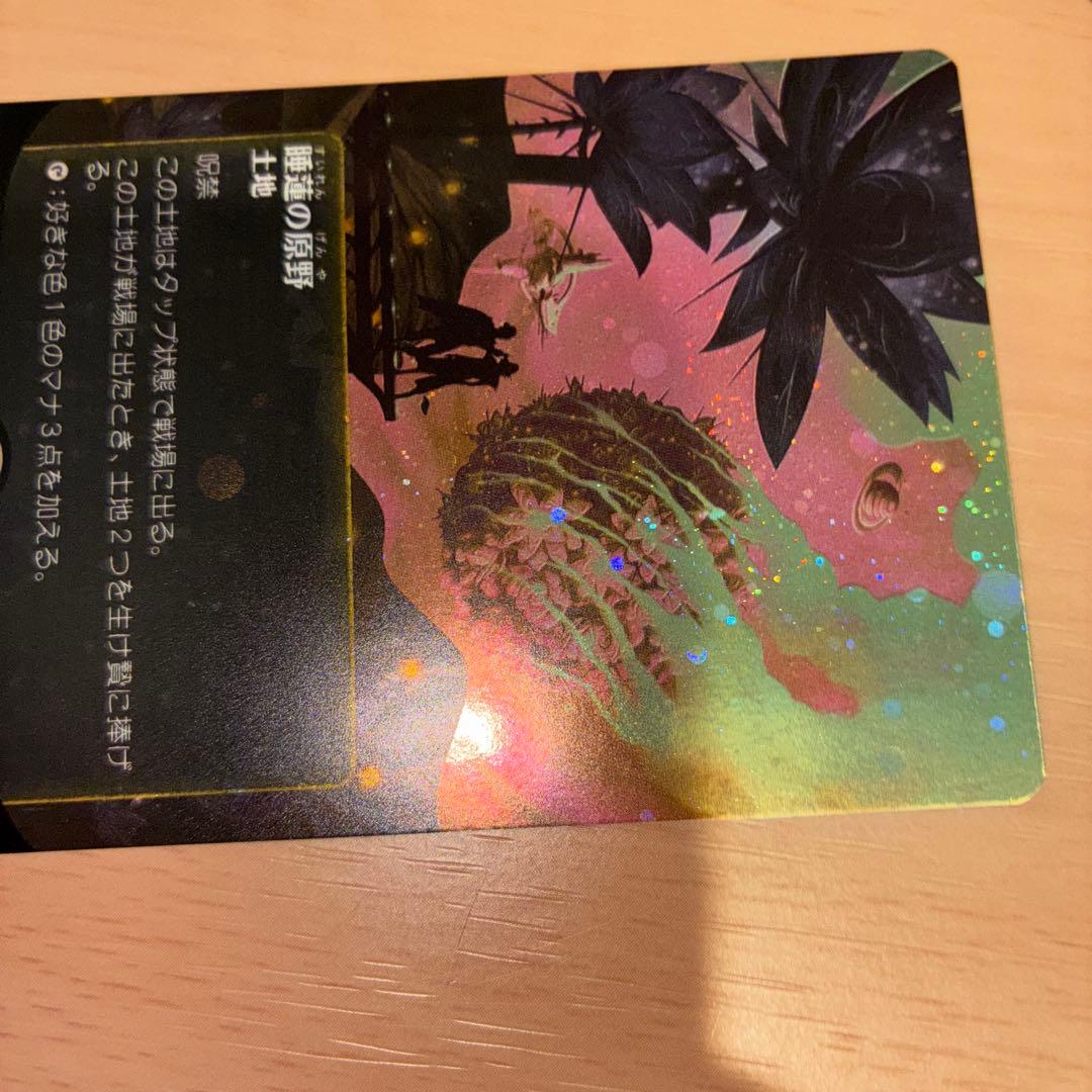 MTG睡蓮の原野Lotus Field EOSボーダーレス日ギャラクシーFOIL