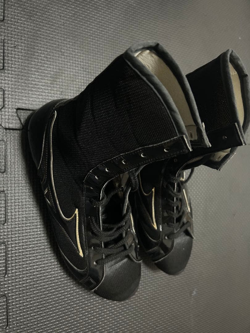 ボクシングシューズ ミズノ ブラック 最新モデル