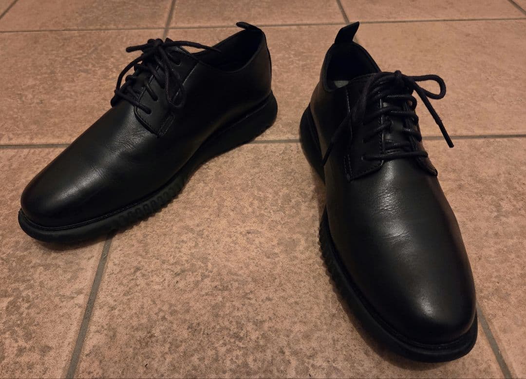 [極美品]COLE HAAN ゼログランド プレーントゥシューズ 9w