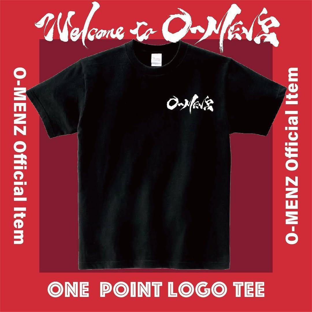 O-MENZ 初期 Tシャツ ONE POINT LOGO TEE 黒