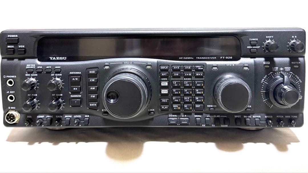 八重洲無線 HF〜50MHz帯 オールモードトランシーバー FT-920
