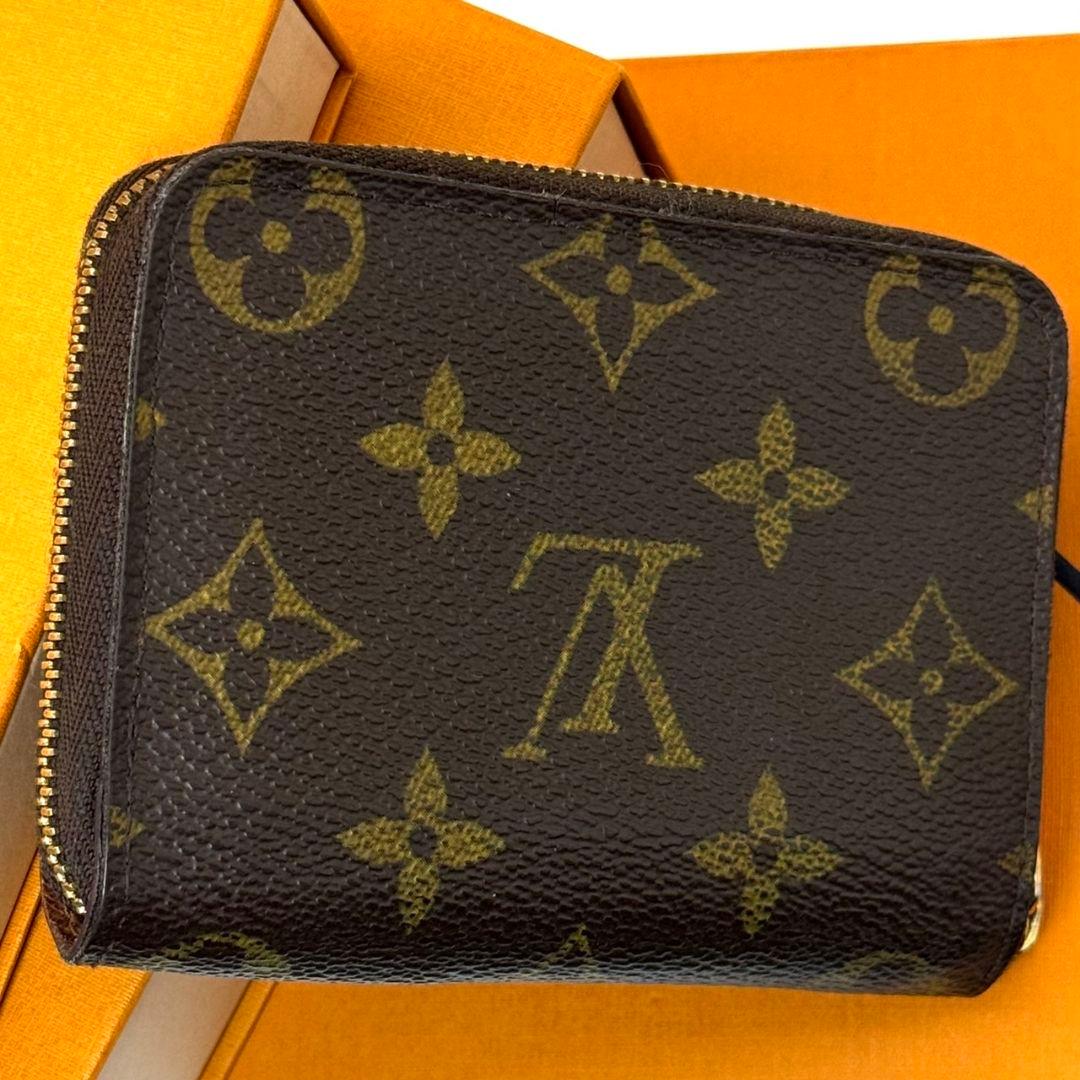 良品 ルイヴィトン モノグラム ジッピーパース ラウンドジップ 財布 小銭