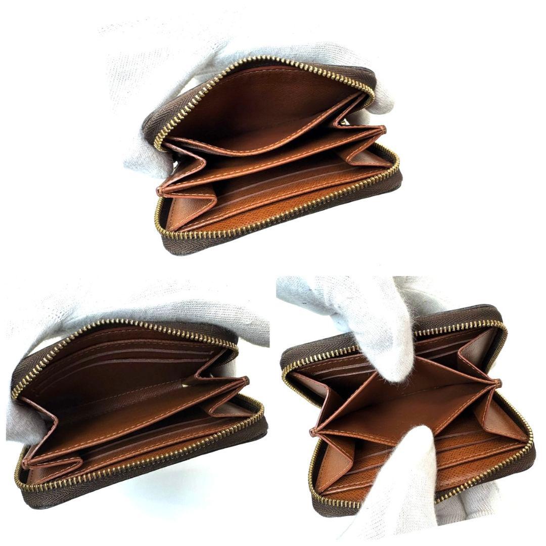 良品 ルイヴィトン モノグラム ジッピーパース ラウンドジップ 財布 小銭