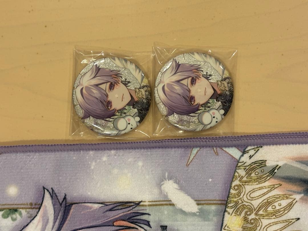 いれいす 初兎 受注生産 限定品 タオル 缶バッジ2個セット