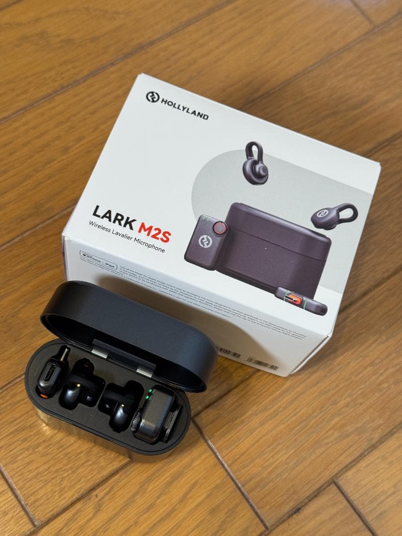 HOLLYLAND LARK M2S ワイヤレスラベリアマイク ミニコンボ
