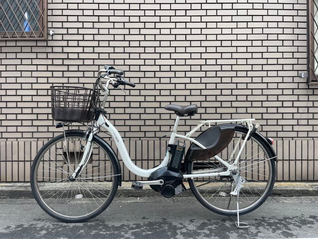 12.3ahヤマハパス電動アシスト自転車26インチ