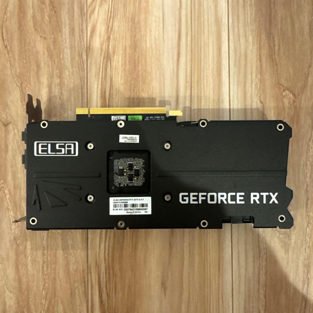 【動作確認済】ELSA GeForce RTX 3070