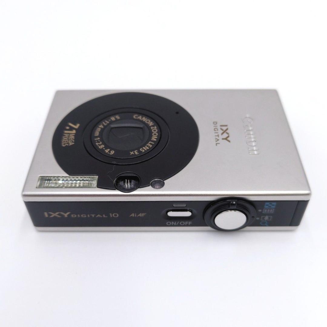 Canon IXY 10 シルバー コンパクトデジタルカメラ オールドコンデジ