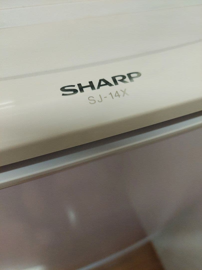 ※4/11集荷※ シャープ 2ドア冷蔵庫 ピンク SJ-14X-P 2012年製
