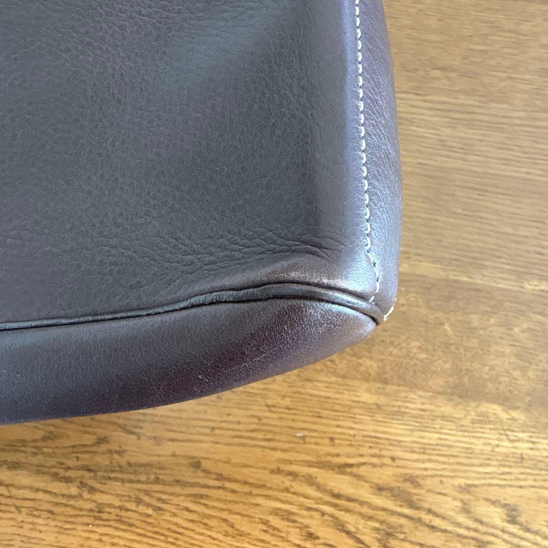 セリーヌ ブギーバッグ ハンドバッグ 本革 ダークブラウン