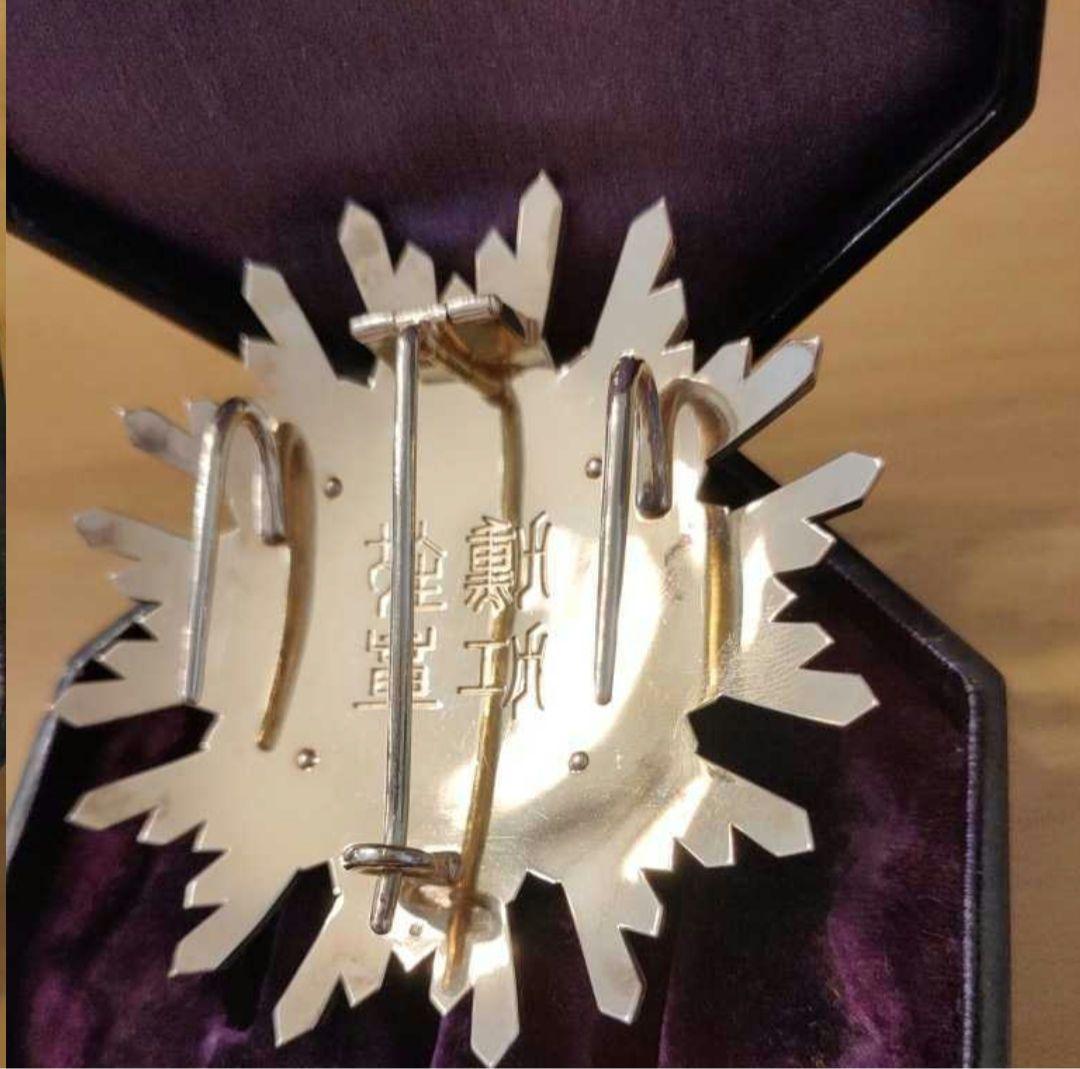 【レア 極美品】勲二等瑞宝章 八角型共箱 明治 勲章 初期　瑞宝重光章 本物保証