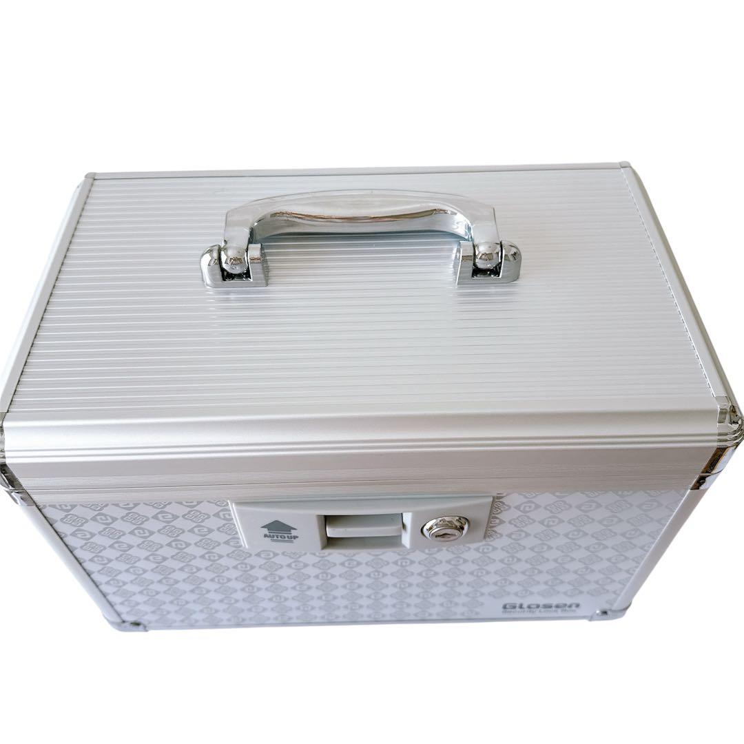☘️鍵付きロックボックス 貴重品 薬品保管 シルバー