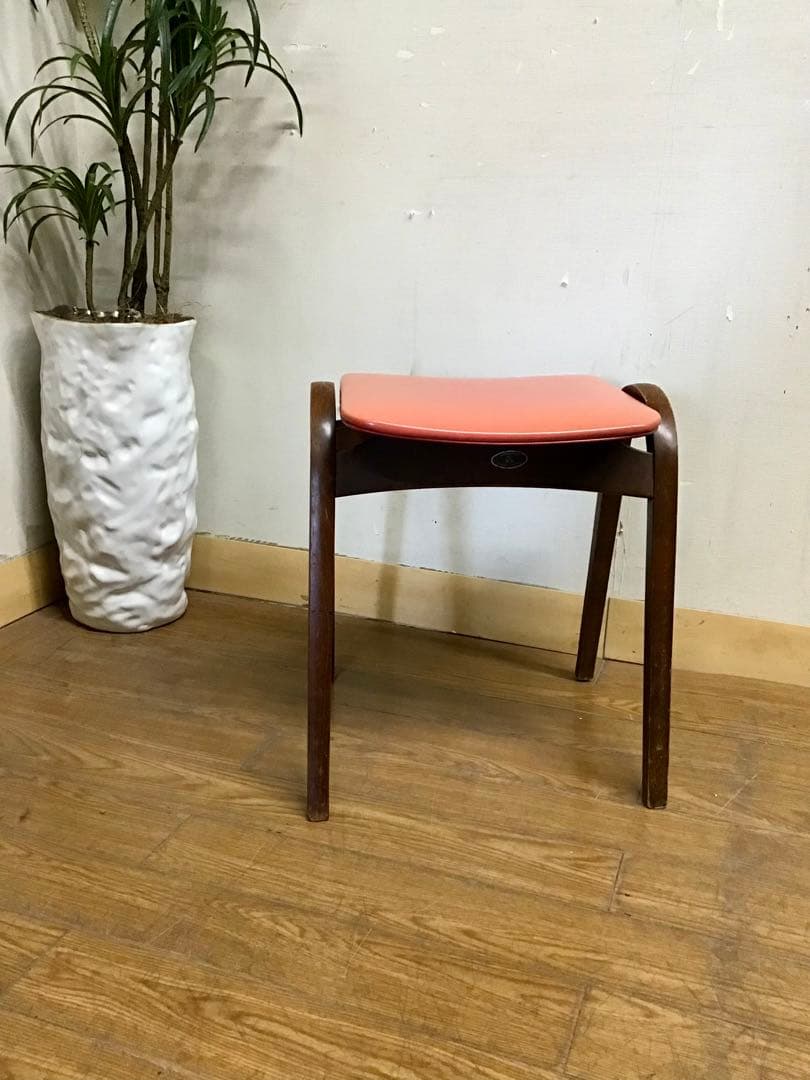 管199☆秋田木工☆AKITA MOKKO☆スツール☆椅子☆ブナ材