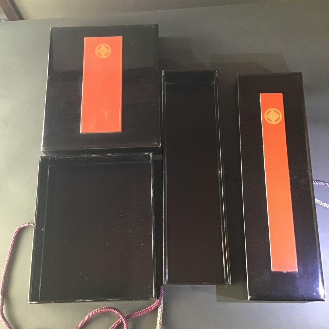 短冊筥　色紙筥　　　　　江戸期