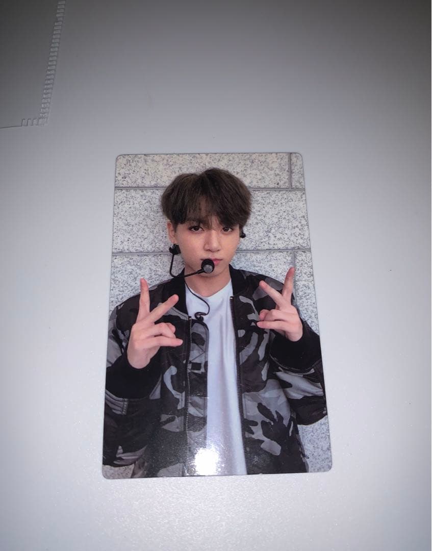 memories of 2017 Blu-ray グク　ジョングク　トレカ　台紙