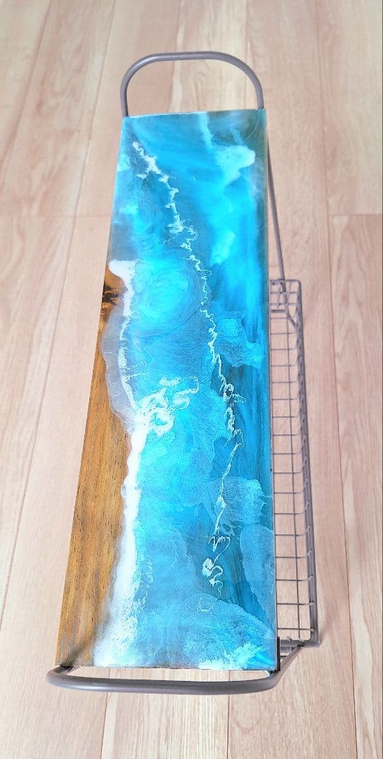 Sally’s shop　ワイヤーラックテーブル　サイドテーブル　海岸