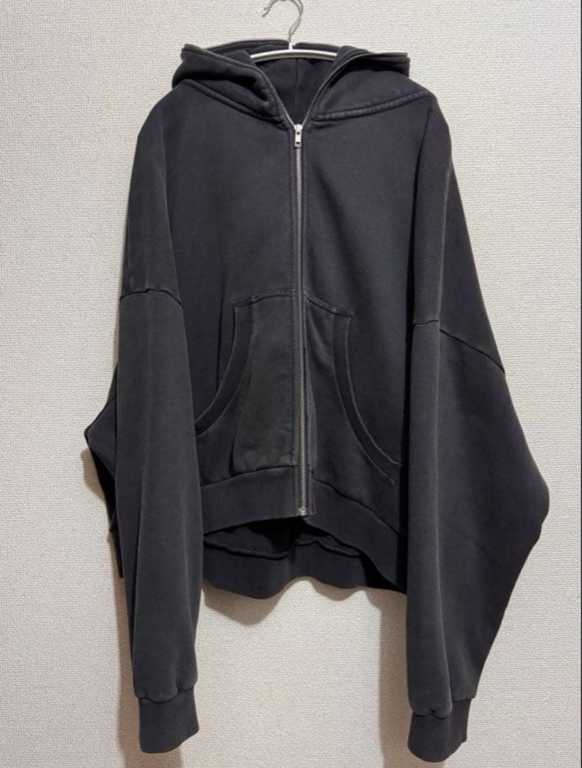 【entire studios】Eternal Zip WASHED BLACK