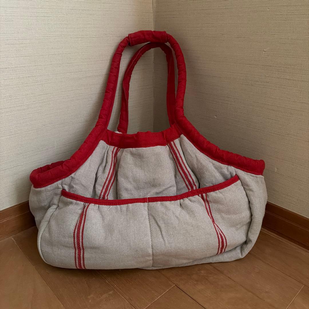 blue blue bleue 赤のキャリーバッグ