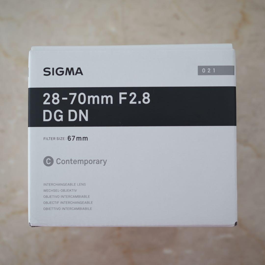 【保証書付】Sigma 28-70mm F2.8 DG DN 67mm