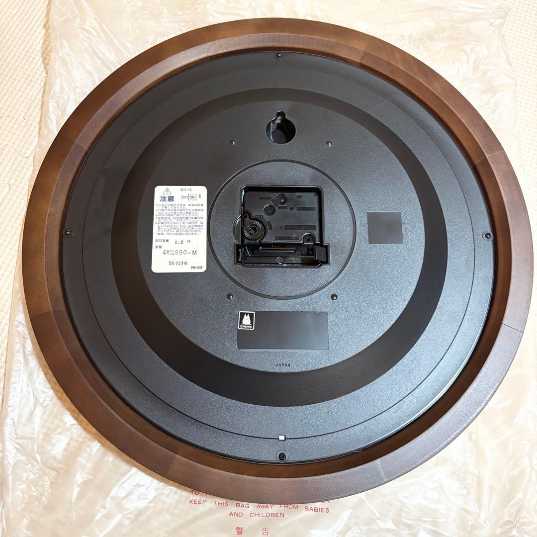 【美品】RHYTHM リズム となりのトトロ 掛け時計 4KG690MA06