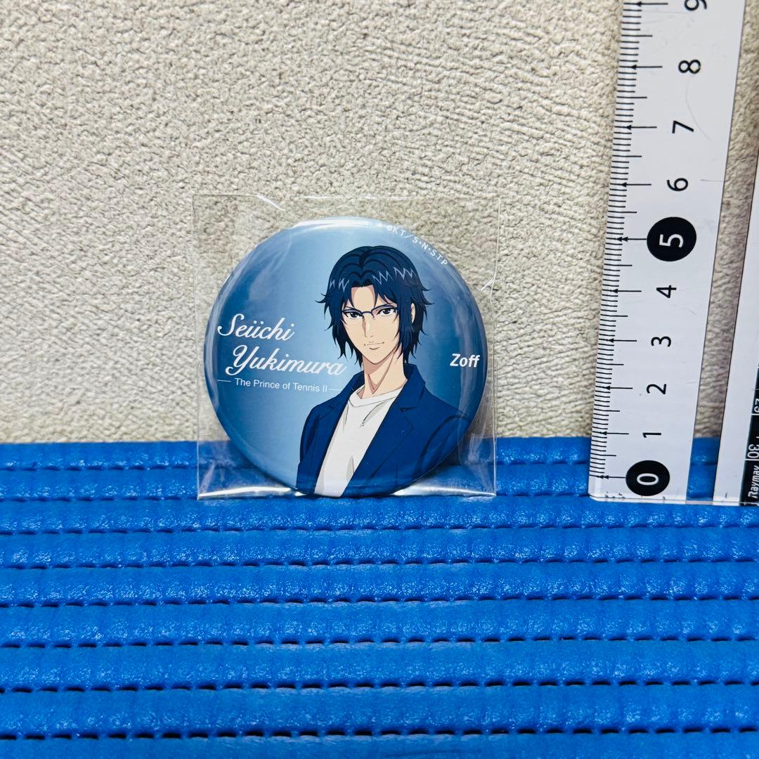 新テニスの王子様　Zoff コラボ 缶バッジ 幸村精市 w