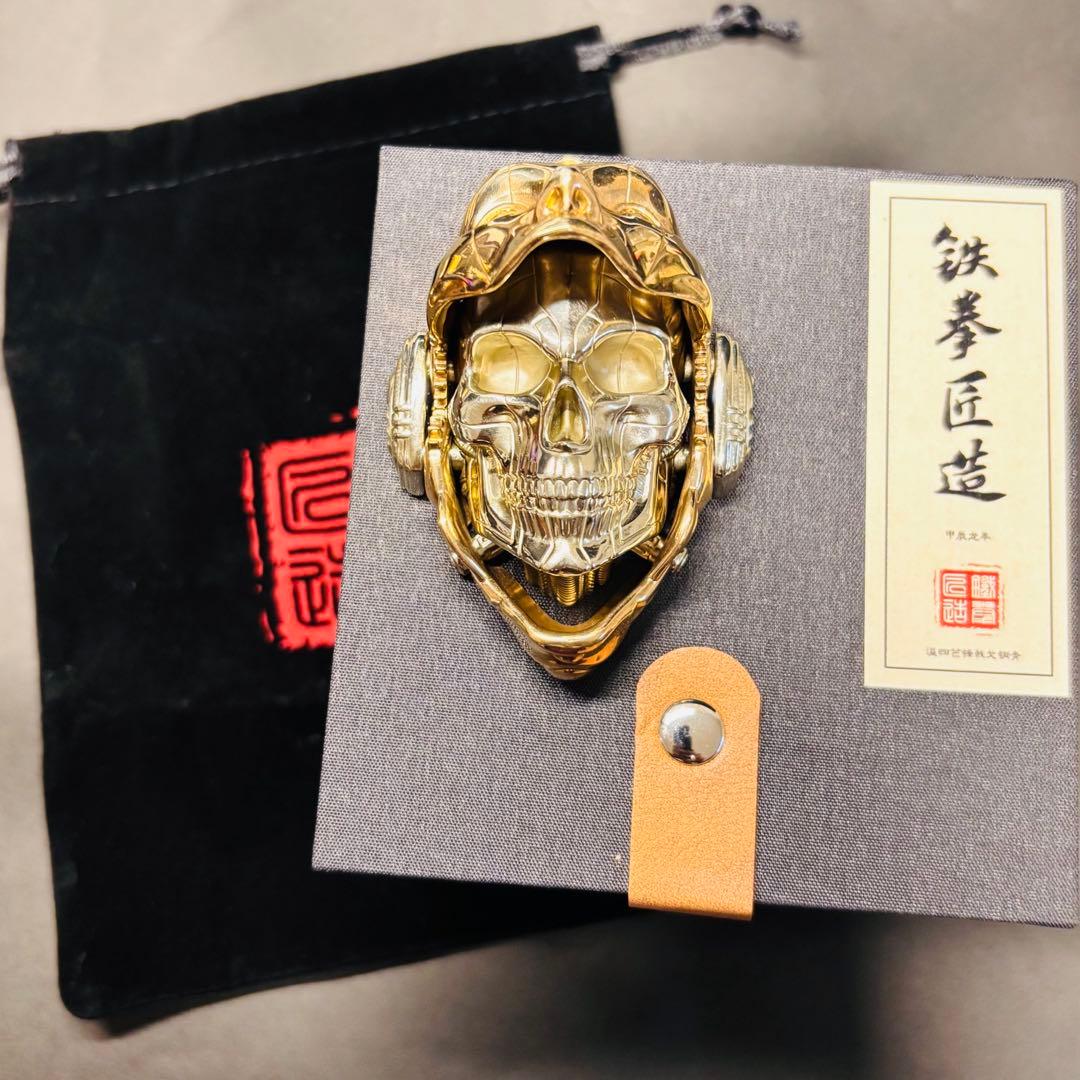 精巧なメカニカルマスク フィジェットトイ EDC ハンドスピナー