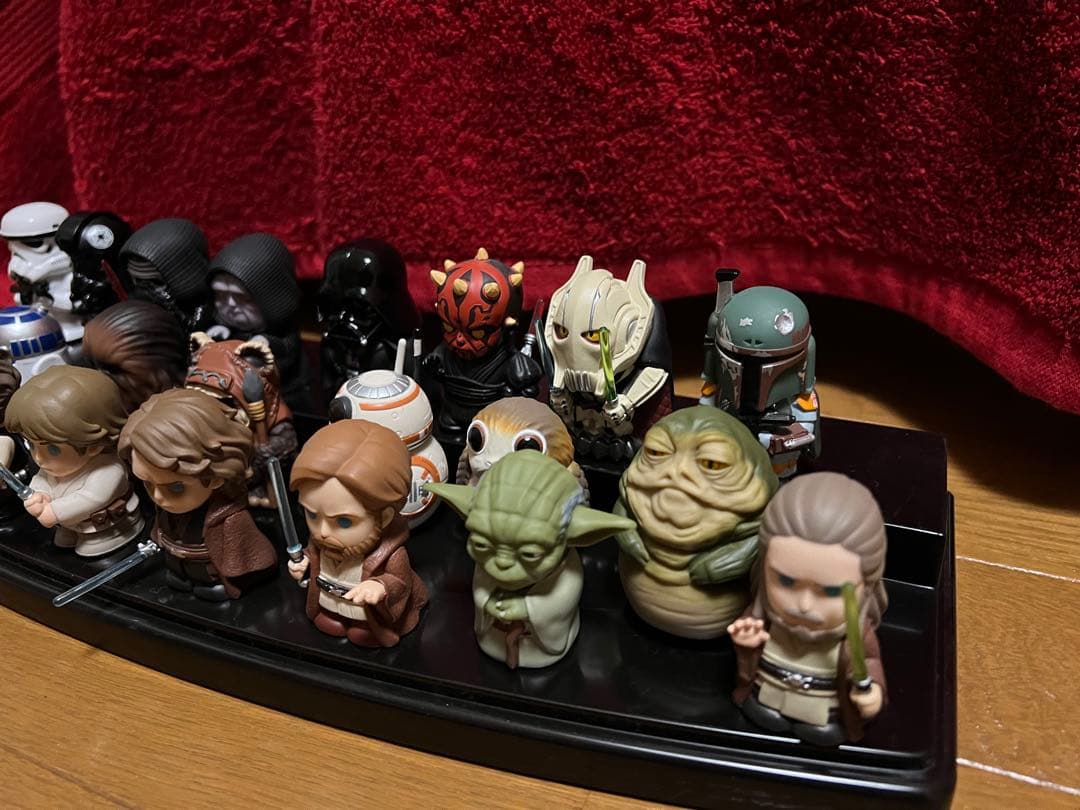 スターウォーズ　パペットマスコット ソフビ　フルコンプ アナキン　オビワン