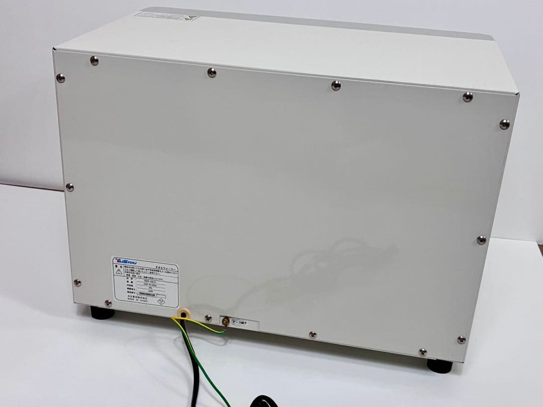 【美品】太正貿易　タオルウォーマー ホワイト メタルラック付き