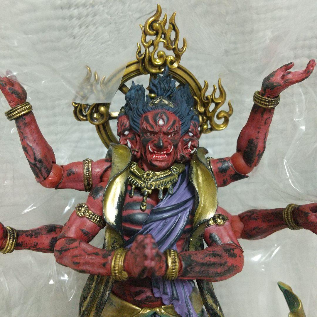 驚愕の造形美！タケヤ式自在置物『阿修羅 -着彩版-』海洋堂