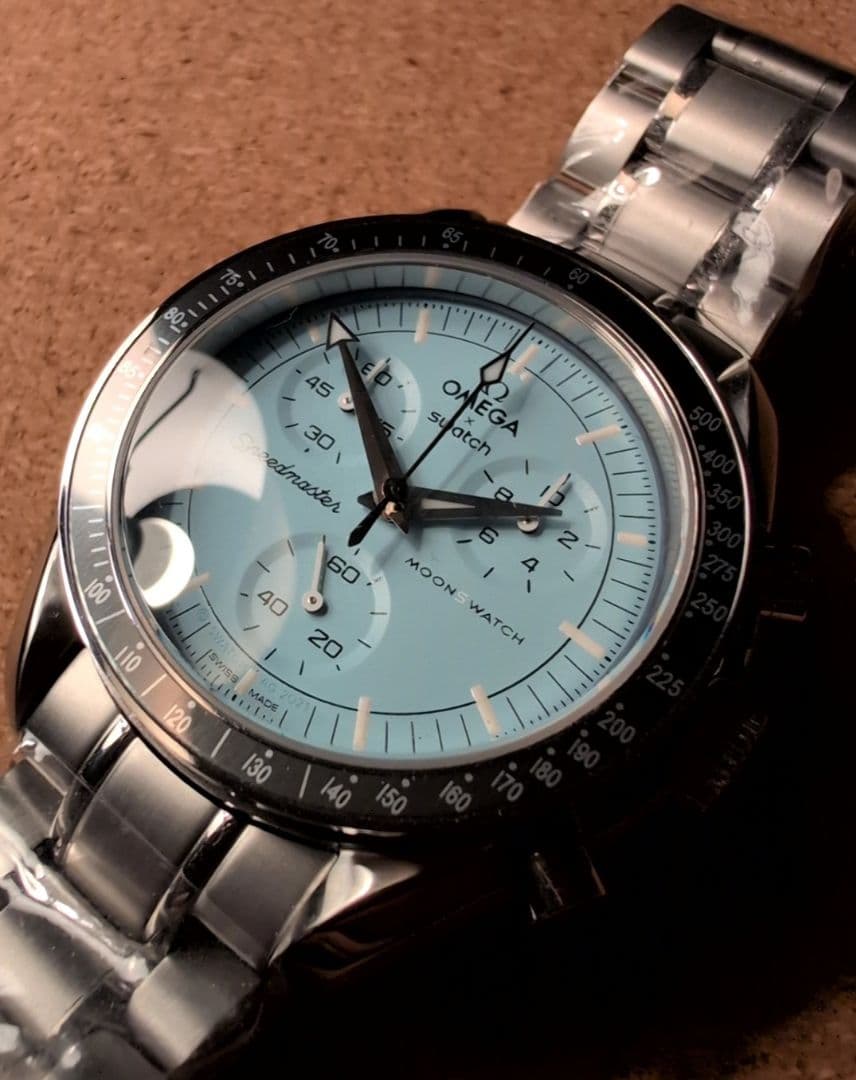 ムーンスウォッチ ヘリテージ サファイア メタルケース OMEGAxSWATCH