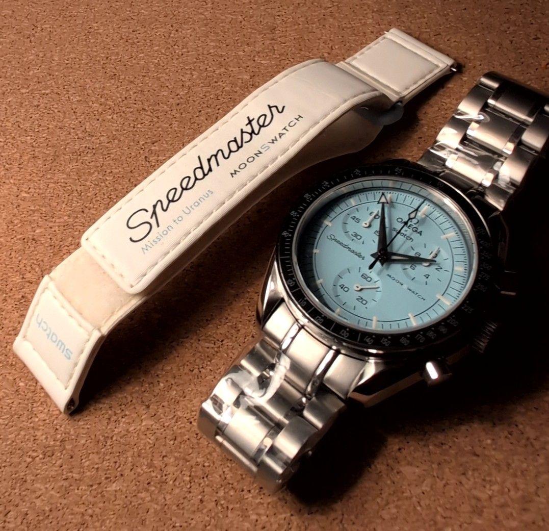 ムーンスウォッチ ヘリテージ サファイア メタルケース OMEGAxSWATCH