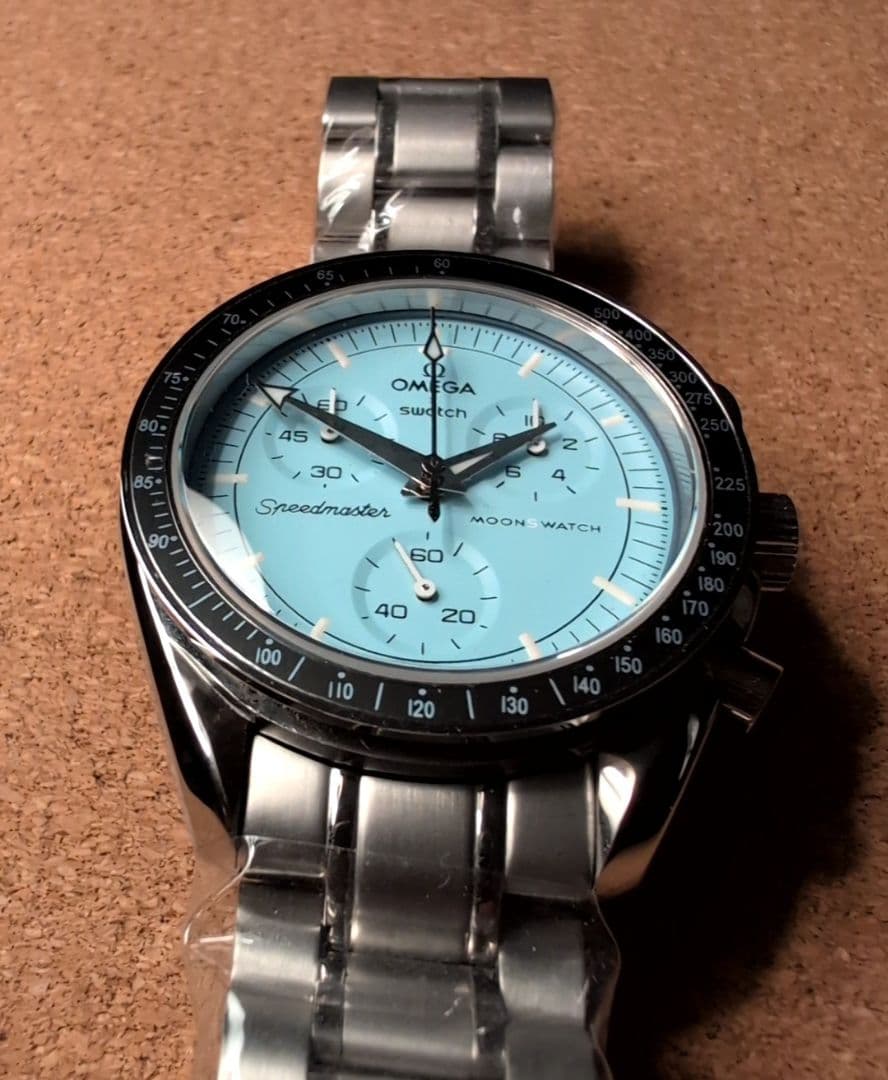 ムーンスウォッチ ヘリテージ サファイア メタルケース OMEGAxSWATCH