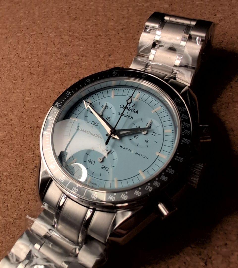 ムーンスウォッチ ヘリテージ サファイア メタルケース OMEGAxSWATCH