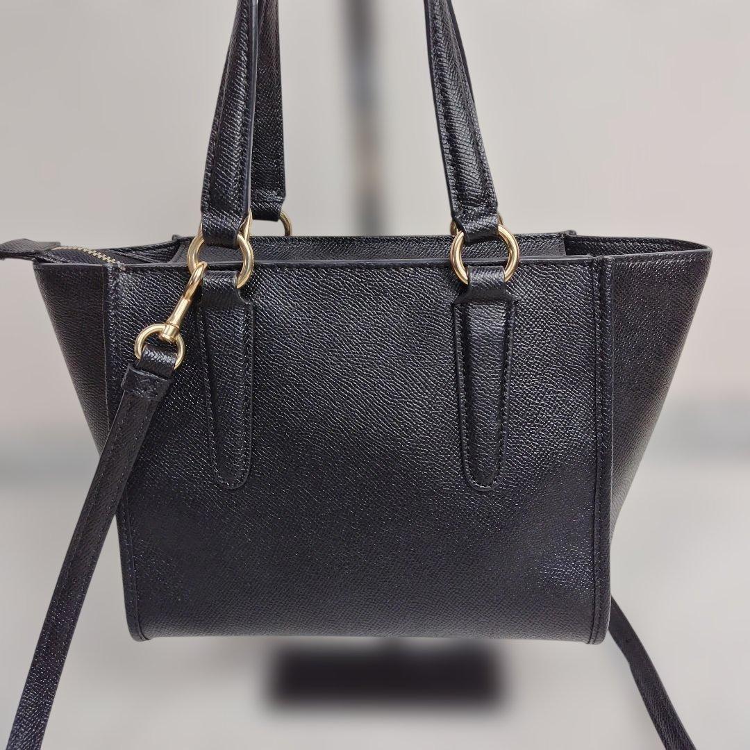 ✨極美品✨ COACH ショルダーバッグ レザーブラックF11925 2way