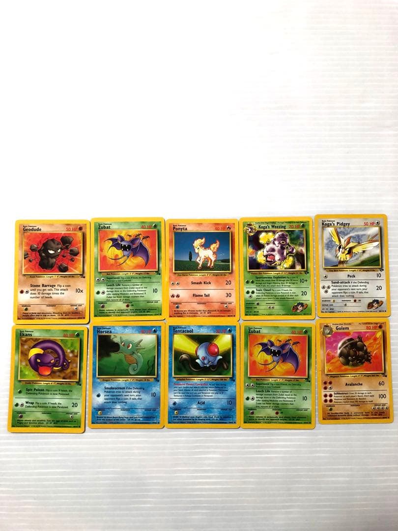 希少品　ポケモンカード　英語版　初期　旧裏　67枚　セット　おまとめ売り