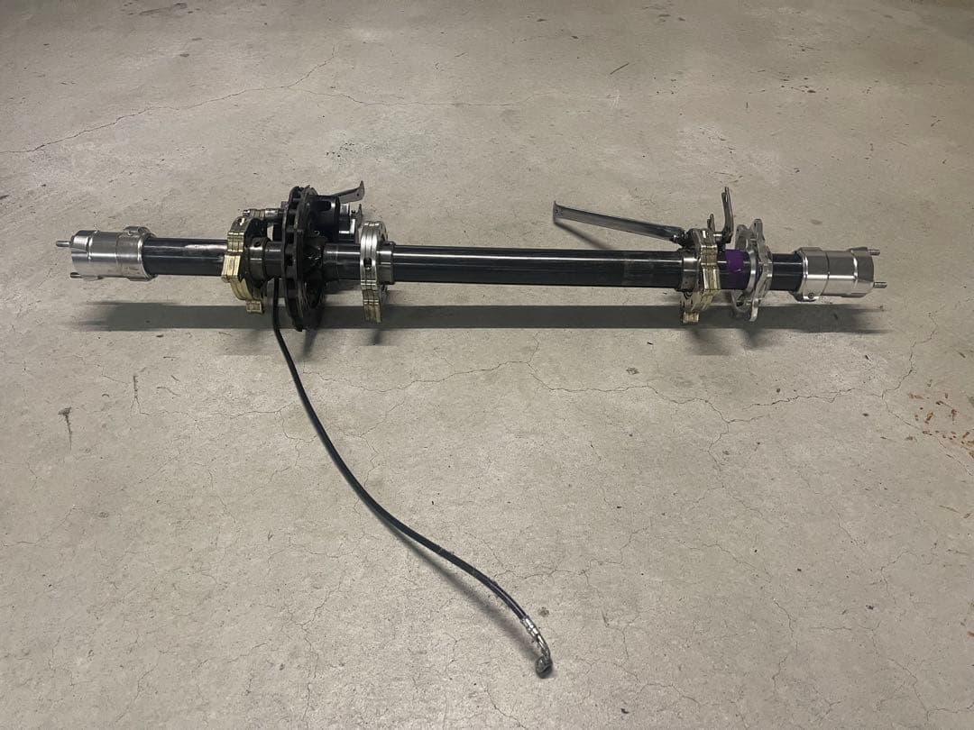 レーシングカート　エナジー(energy)リアアクスルアッセンブリー