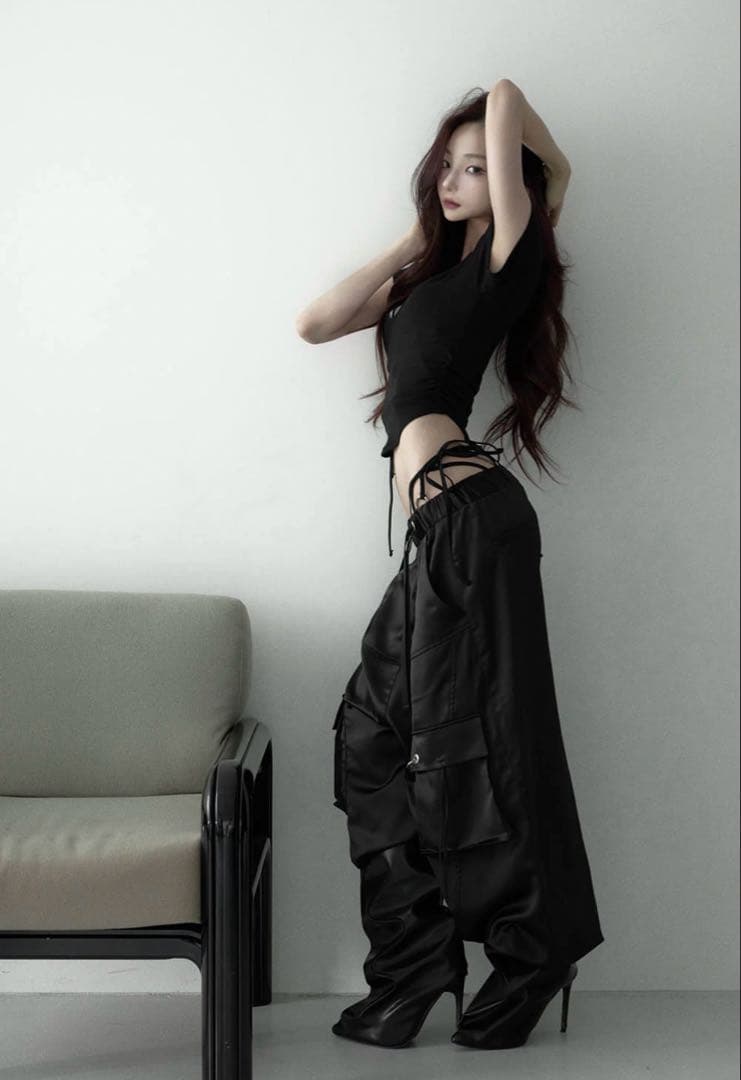 パンツ theredthread S pierce cargo pants