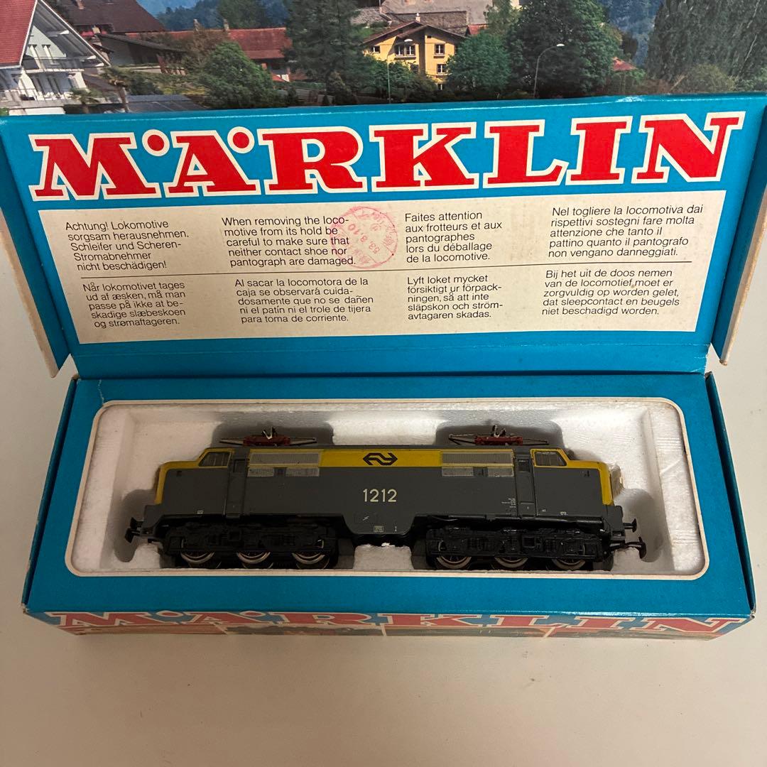 メルクリン HO 3055 NS オランダ国鉄 電気機関車 稼動品　元箱入り