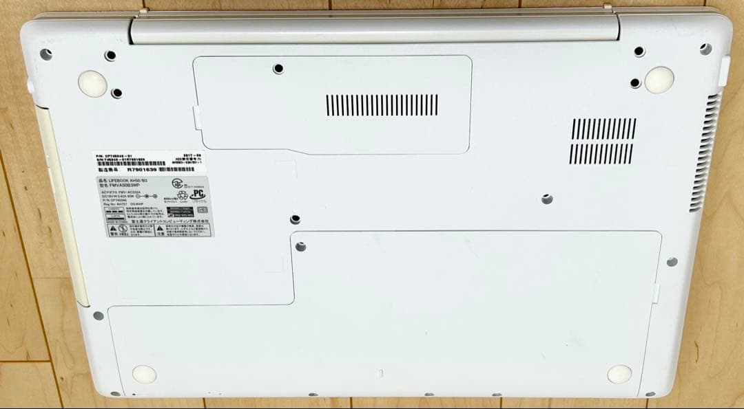 富士通 ノートPC クワッドコアCorei7 500GB 新品SSD オフィス