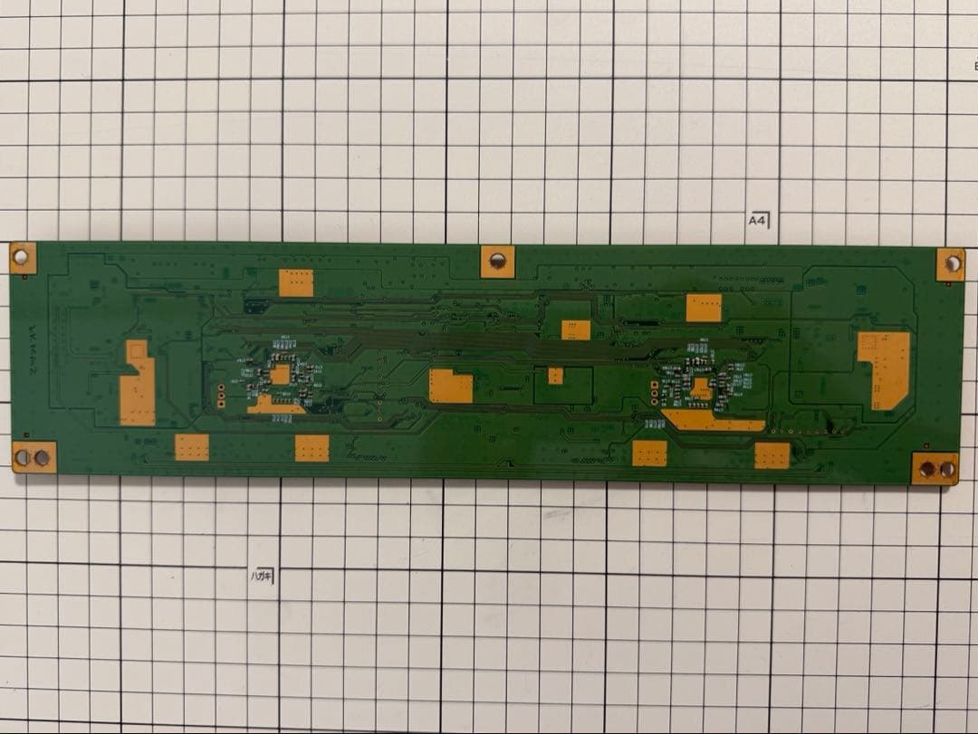 東芝REGZA 50Z20XのT-CON基盤　通電確認済み