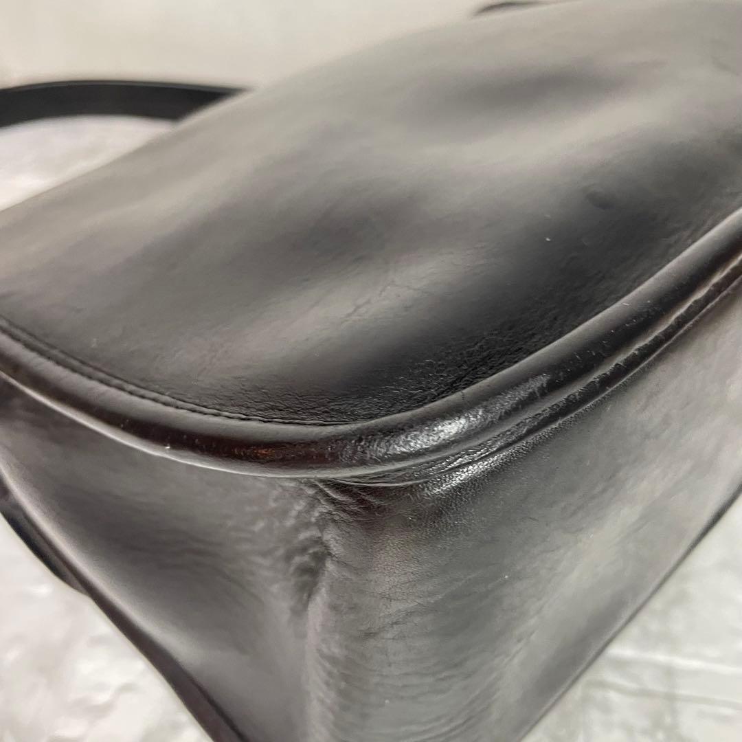 Vintage Coach オールドコーチ ショルダーバッグ USA ネイビー