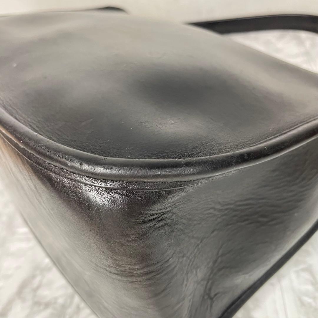 Vintage Coach オールドコーチ ショルダーバッグ USA ネイビー