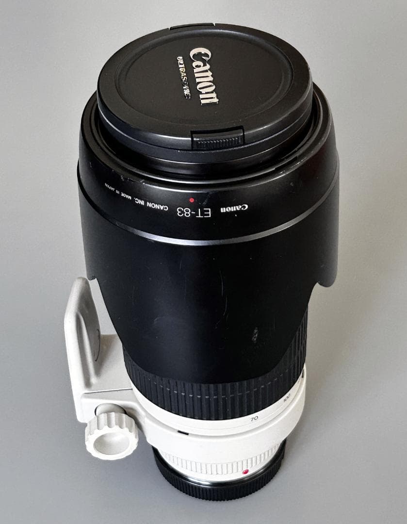 CANON EF70-200mm F2.8 L USM レンズプロテクタ付