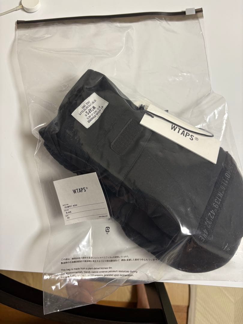 WTAPS ブラック ミトン ZKMVOT-ACDA 03