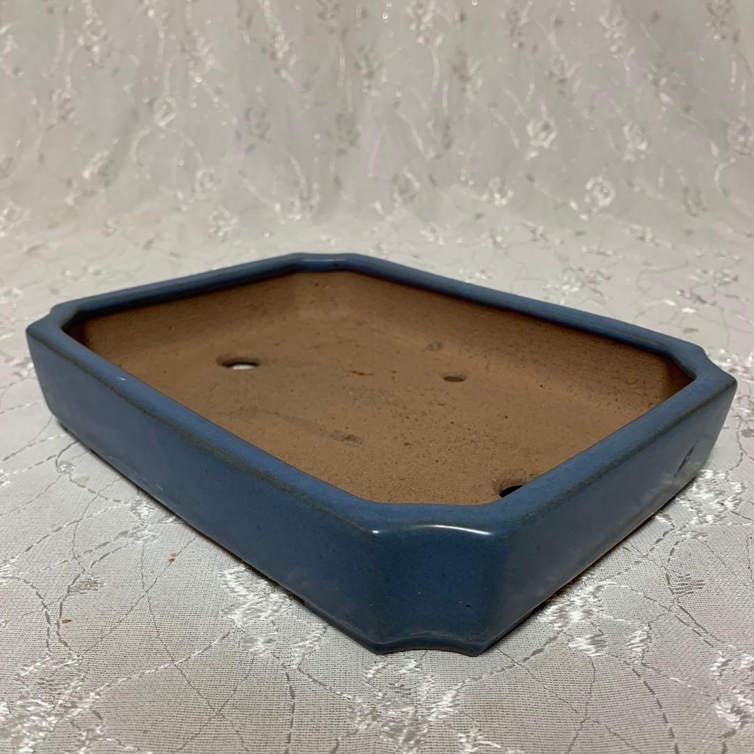 風舟　盆栽鉢　長方