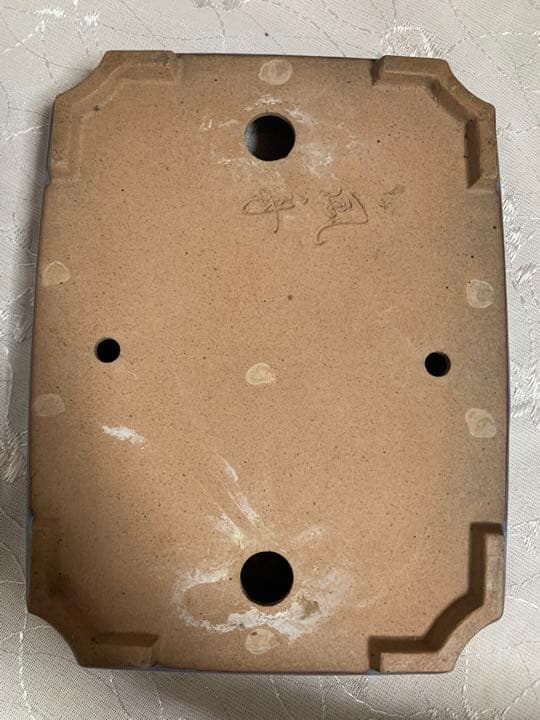 風舟　盆栽鉢　長方