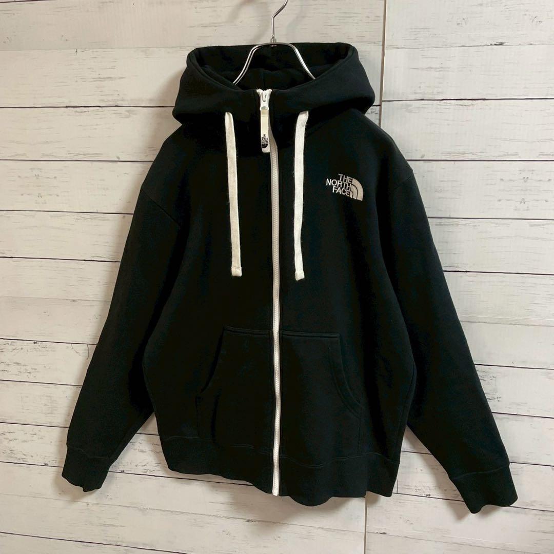 1【即完売モデル】ザノースフェイス☆フード刺繍　リアビュー☆370
